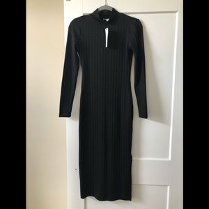 Topshop light knit midi dress